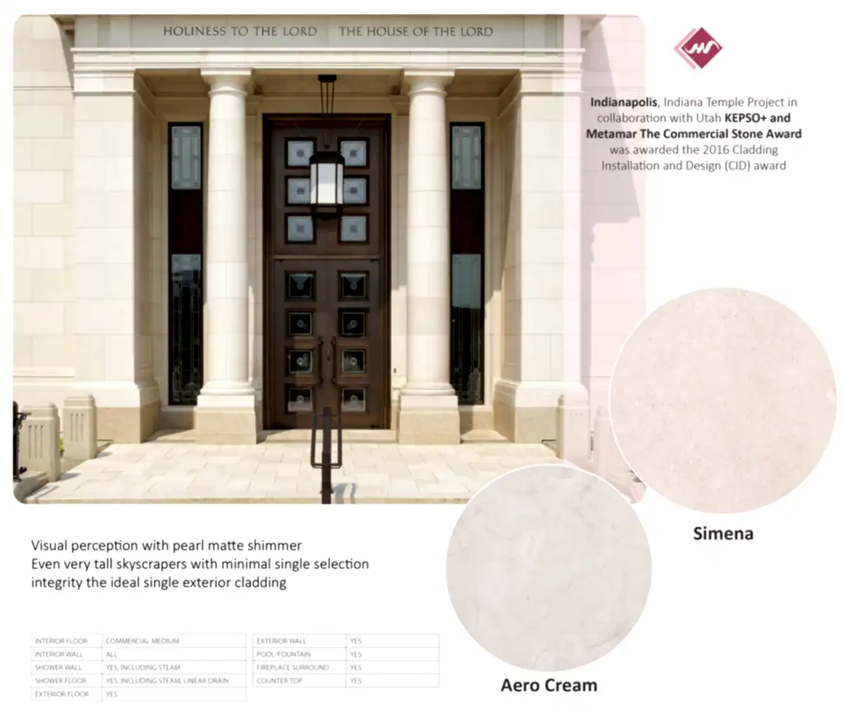 Aero Cream &amp; Simena